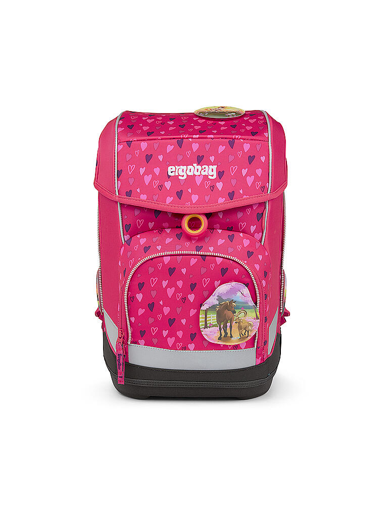 ERGOBAG | Schultaschen Set 5tlg Cubo - HufBäreisen | pink