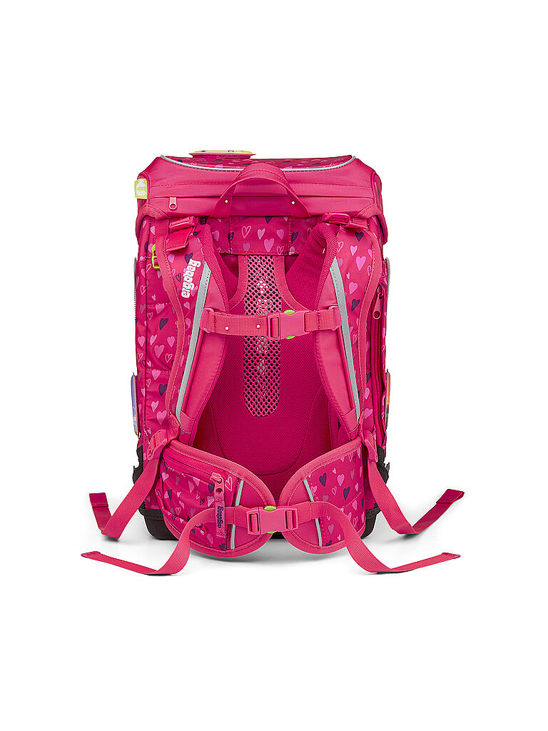 ERGOBAG | Schultaschen Set 5tlg Cubo - HufBäreisen | pink
