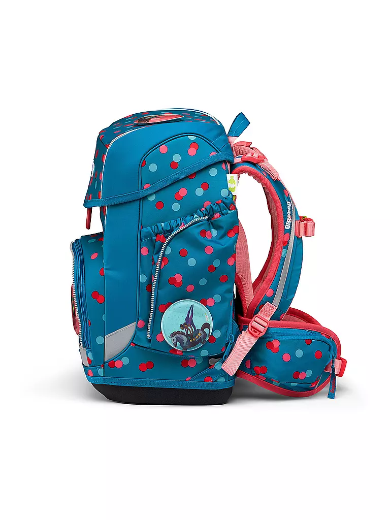 ERGOBAG | Schultaschen Set 5tlg CUBO - VoltiBär | dunkelgrün