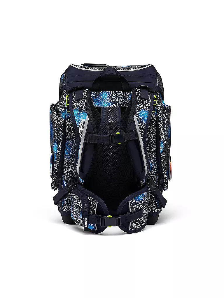 ERGOBAG | Schultaschen Set 5tlg Cubo Bär Anhalter durch die Galaxis | schwarz