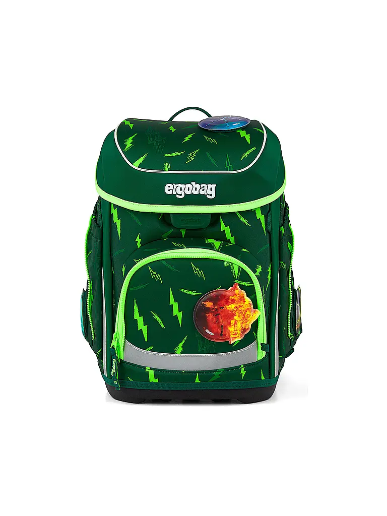 ERGOBAG | Schultaschen Set 5tlg CUBO Bärtastisch 2026 | Dunkelgrün
