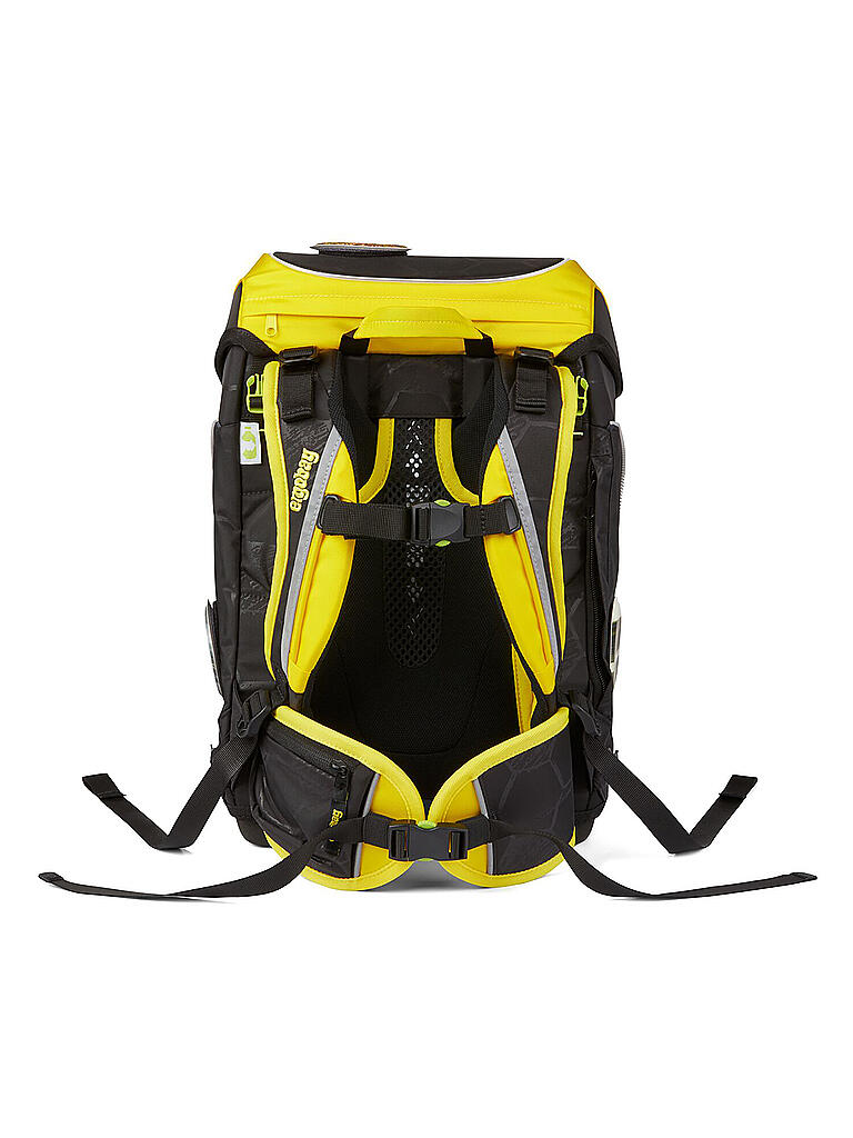 ERGOBAG | Schultaschen Set 5tlg Cubo Borussia Dortmund | schwarz