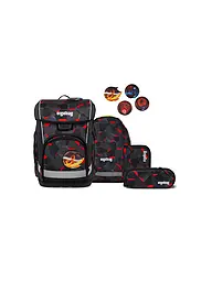ERGOBAG | Schultaschen Set 5tlg CUBO LIGHT 2026 | Schwarz