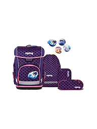 ERGOBAG | Schultaschen Set 5tlg CUBO LIGHT 2026 | Beere