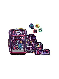 ERGOBAG | Schultaschen Set 5tlg CUBO LIGHT 2026 | Beere