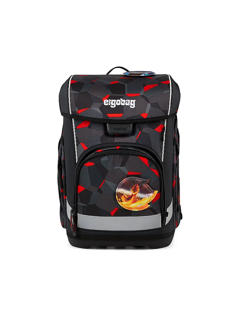 ERGOBAG | Schultaschen Set 5tlg CUBO LIGHT 2026 | Schwarz