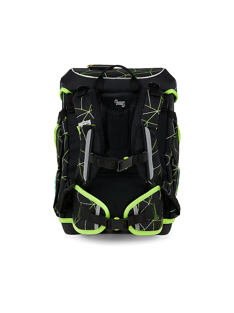 ERGOBAG | Schultaschen Set 5tlg CUBO LIGHT 2026 | Schwarz