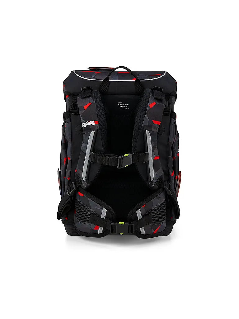 ERGOBAG | Schultaschen Set 5tlg CUBO LIGHT 2026 | Schwarz