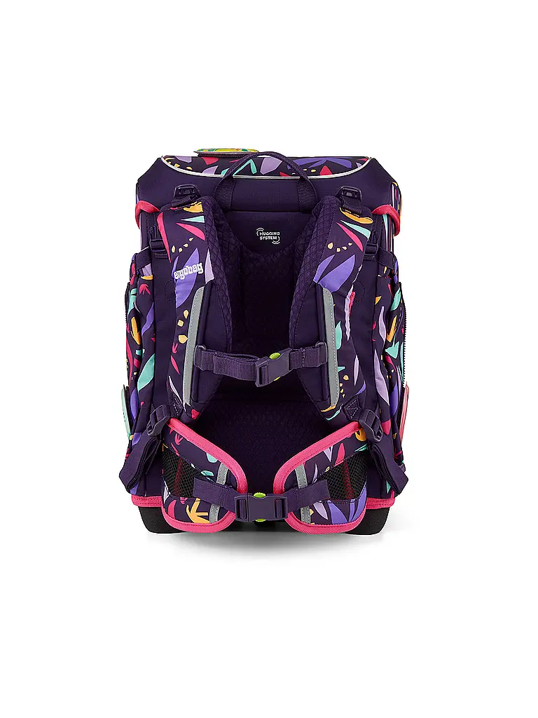ERGOBAG | Schultaschen Set 5tlg CUBO LIGHT 2026 | Beere