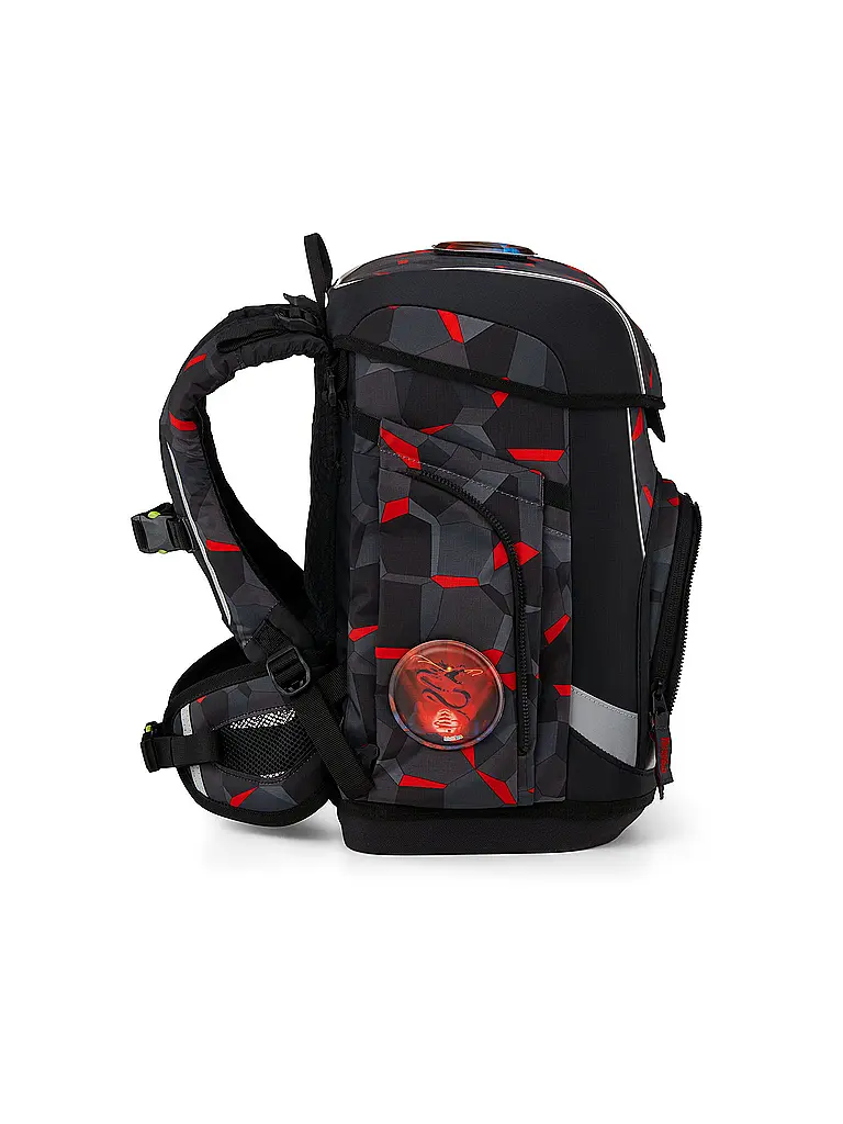 ERGOBAG | Schultaschen Set 5tlg CUBO LIGHT 2026 | Schwarz