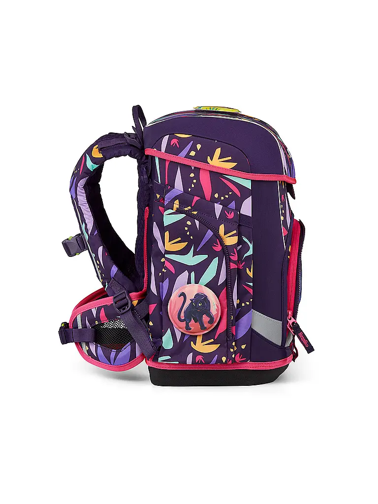ERGOBAG | Schultaschen Set 5tlg CUBO LIGHT 2026 | Beere