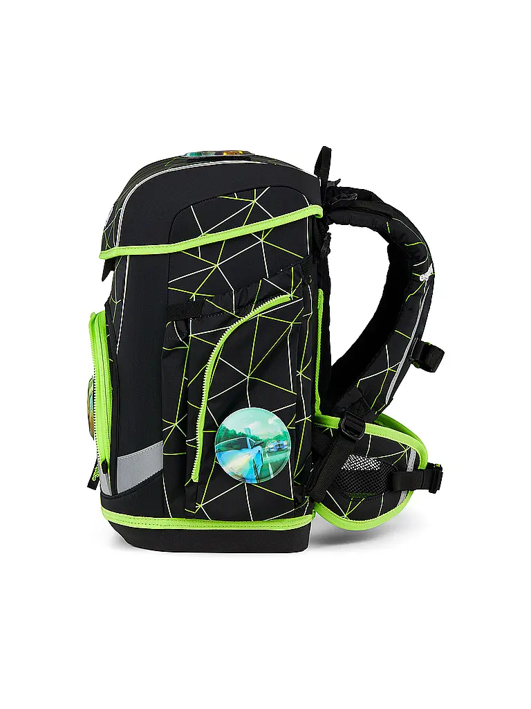 ERGOBAG | Schultaschen Set 5tlg CUBO LIGHT 2026 | Schwarz