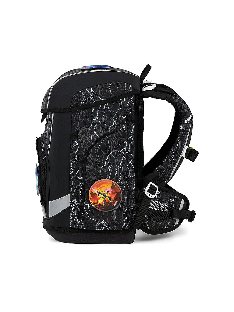 ERGOBAG | Schultaschen Set 5tlg CUBO LIGHT 2026 | Schwarz