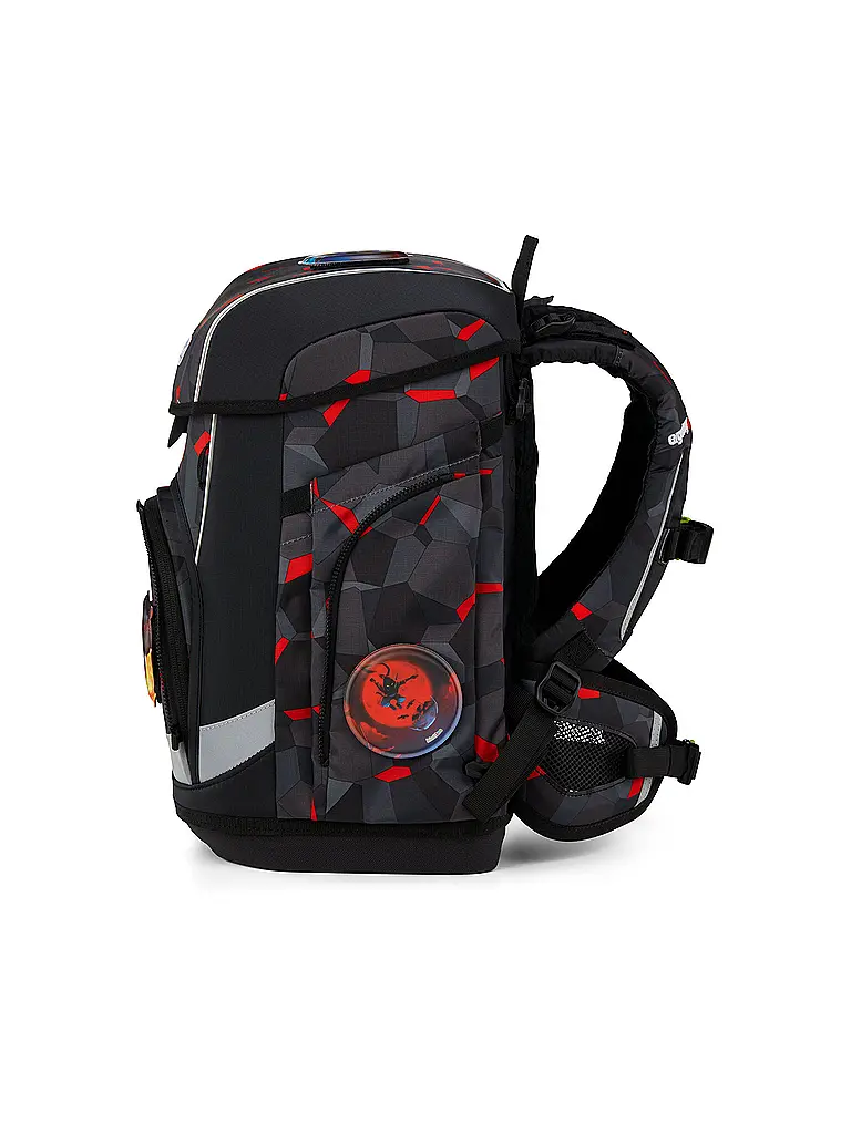ERGOBAG | Schultaschen Set 5tlg CUBO LIGHT 2026 | Schwarz