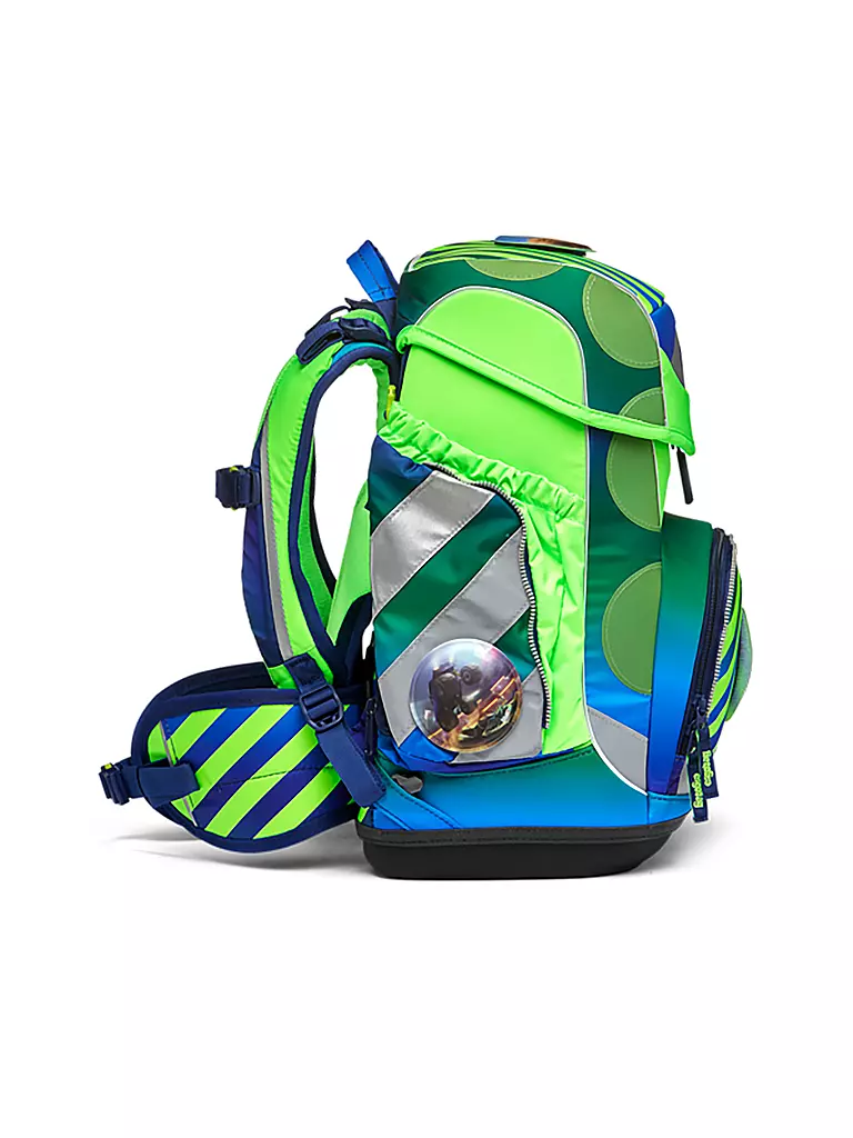 ERGOBAG | Schultaschen Set 5tlg Cubo NeoTruckbär | hellgrün
