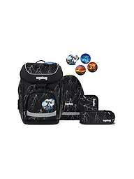 ERGOBAG | Schultaschen Set 5tlg CUBO Super ReflektBär 2026 | Schwarz