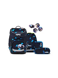 ERGOBAG | Schultaschen Set 5tlg CUBO VerfolgBärjagd 2026 | Schwarz