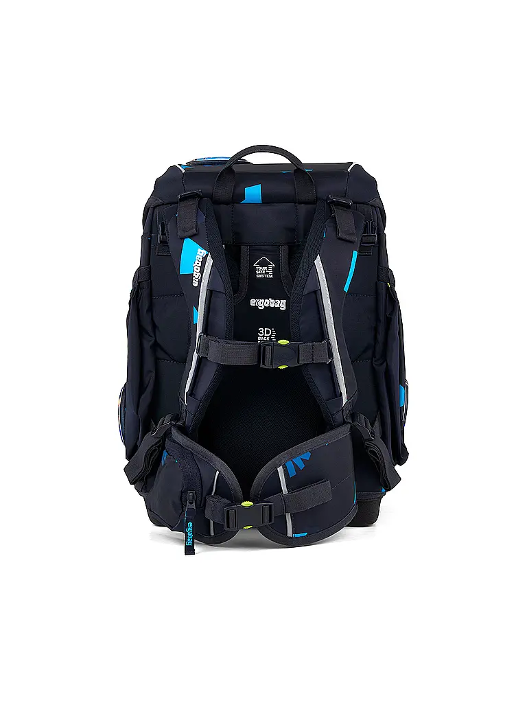 ERGOBAG | Schultaschen Set 5tlg CUBO VerfolgBärjagd 2026 | Schwarz