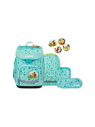 ERGOBAG | Schultaschen Set 5tlg CUBO | Türkis