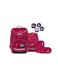 ERGOBAG | Schultaschen Set 5tlg CUBO | Pink