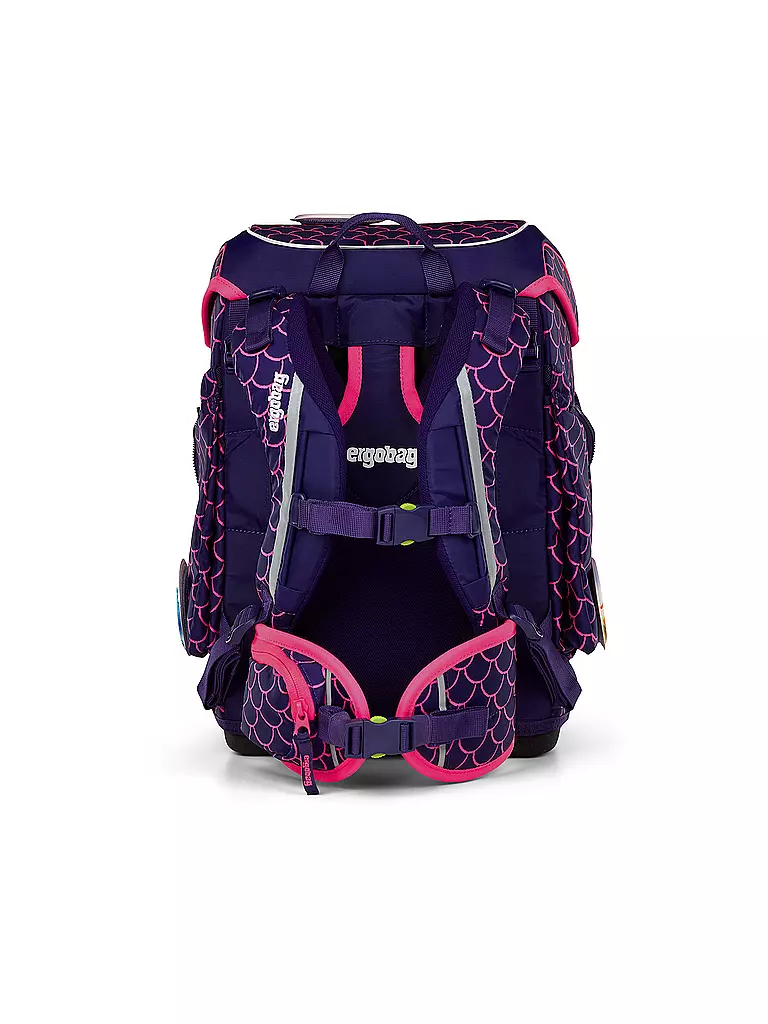 ERGOBAG | Schultaschen Set 5tlg CUBO | lila