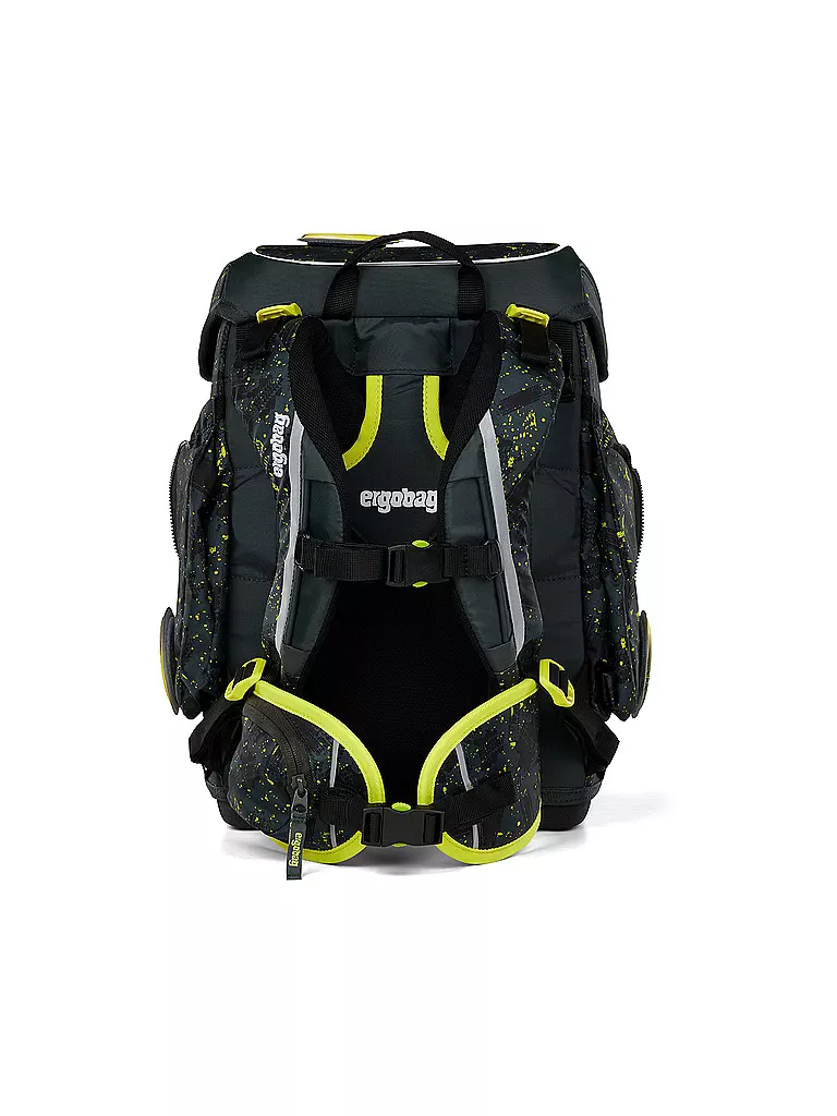 ERGOBAG | Schultaschen Set 5tlg CUBO | schwarz