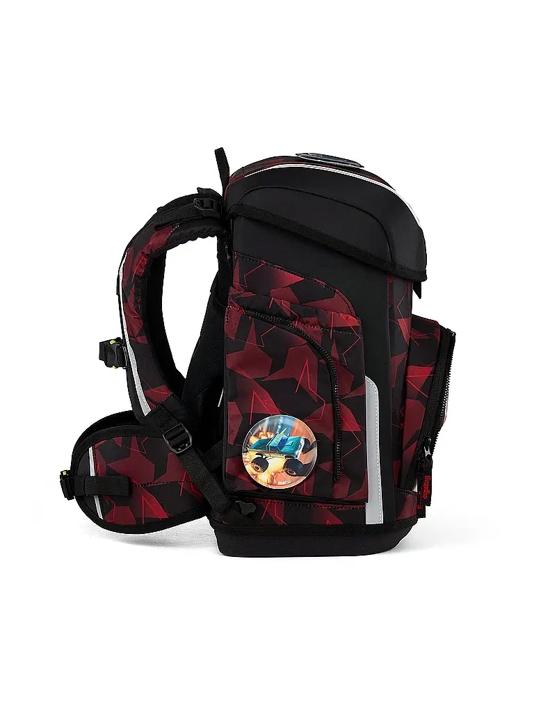 ERGOBAG | Schultaschen Set 5tlg CUBO | Schwarz