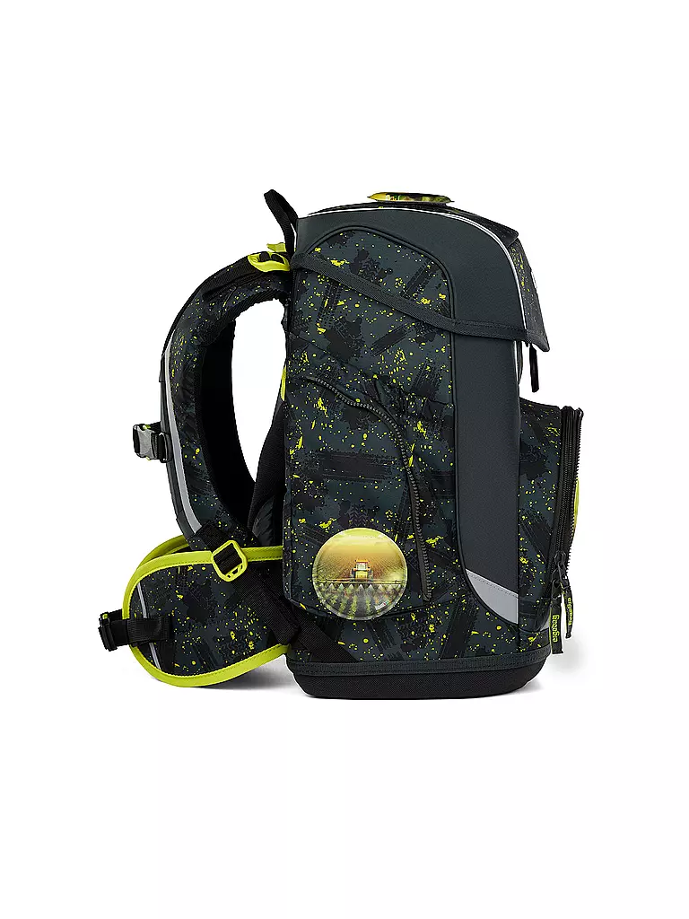 ERGOBAG | Schultaschen Set 5tlg CUBO | schwarz