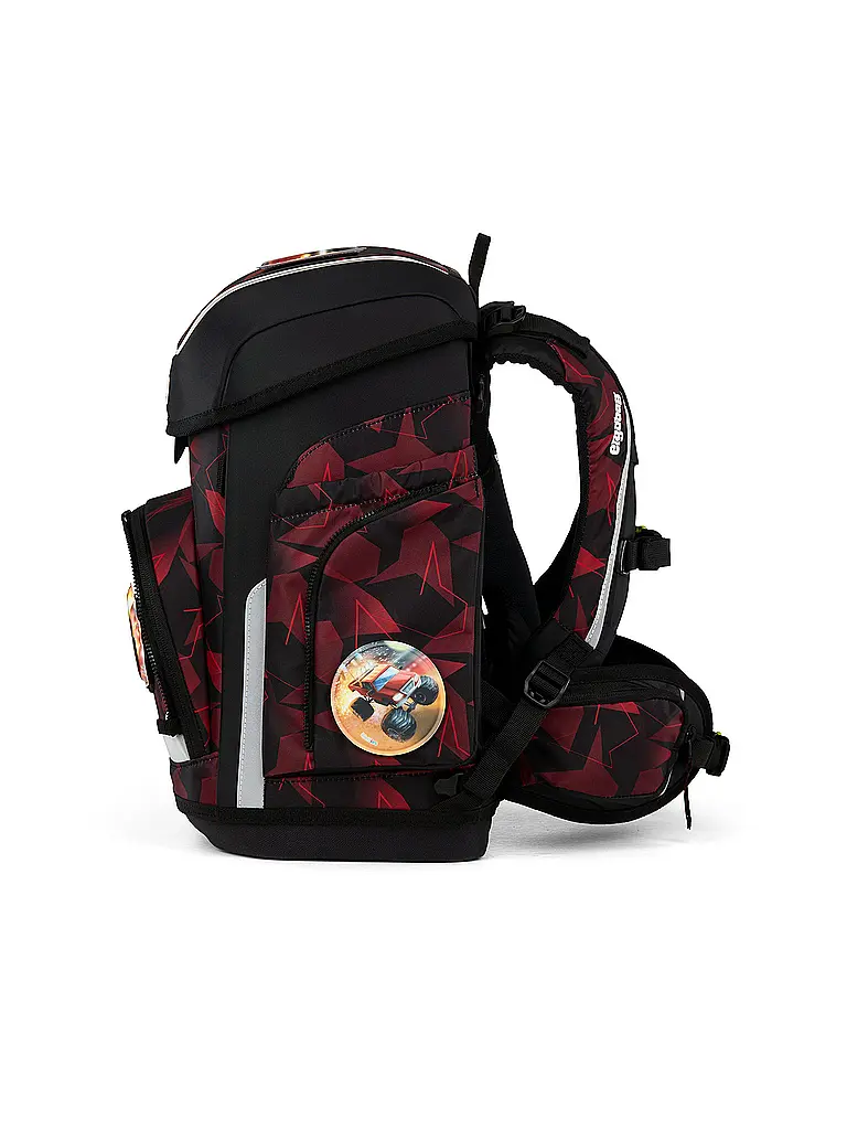ERGOBAG | Schultaschen Set 5tlg CUBO | Schwarz
