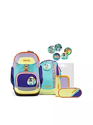 ERGOBAG | Schultaschen Set 5tlg Pack Tagträum Bär | bunt