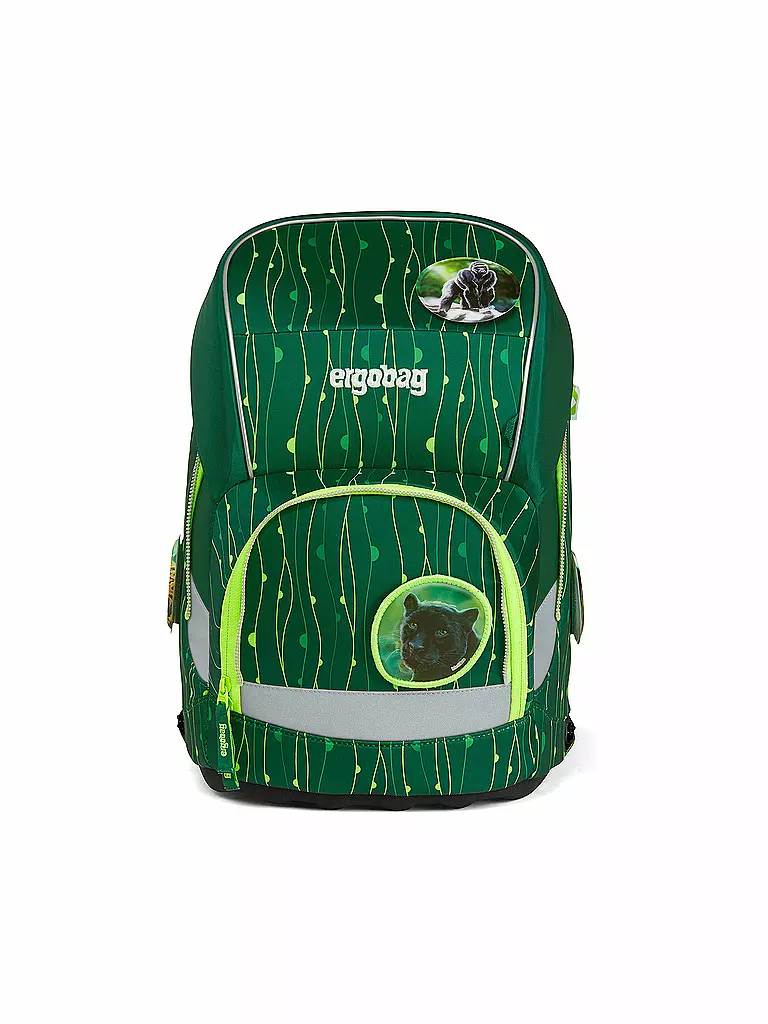 ERGOBAG | Schultaschen Set 5tlg Wide RambazamBär | grün