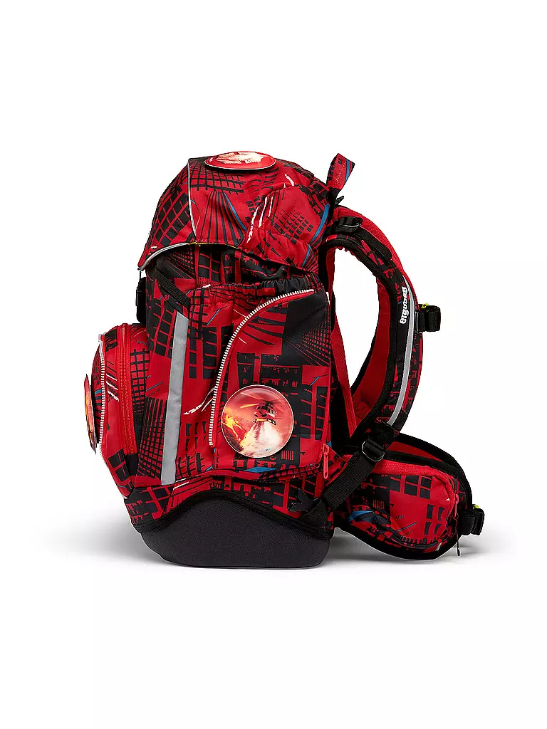ERGOBAG | Schultaschen Set 6tlg PACK - AlarmBäreitschaft | koralle