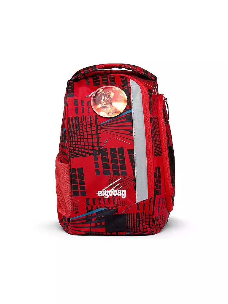 ERGOBAG | Schultaschen Set 6tlg PACK - AlarmBäreitschaft | koralle
