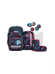 ERGOBAG | Schultaschen Set 6tlg PACK - MähdreschBär  | dunkelblau