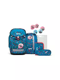 ERGOBAG | Schultaschen Set 6tlg PACK - MähdreschBär  | petrol