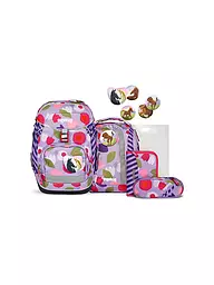 ERGOBAG | Schultaschen Set 6tlg PACK - MähdreschBär  | lila
