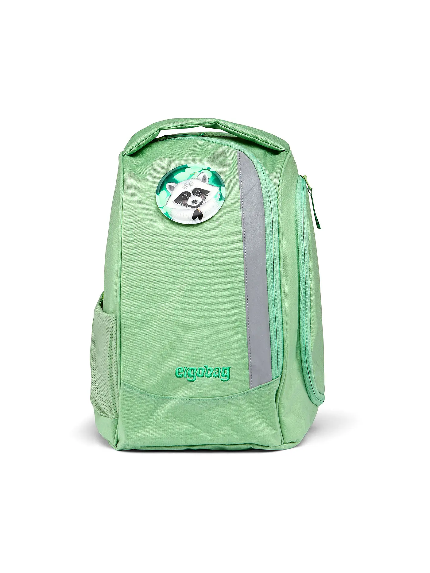 ERGOBAG | Schultaschen Set 6tlg PACK Eco Hero - WaldBärwohner | hellgrün