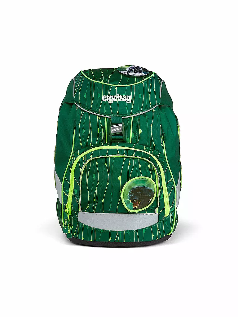 ERGOBAG | Schultaschen Set 6tlg Pack RambazamBär | grün