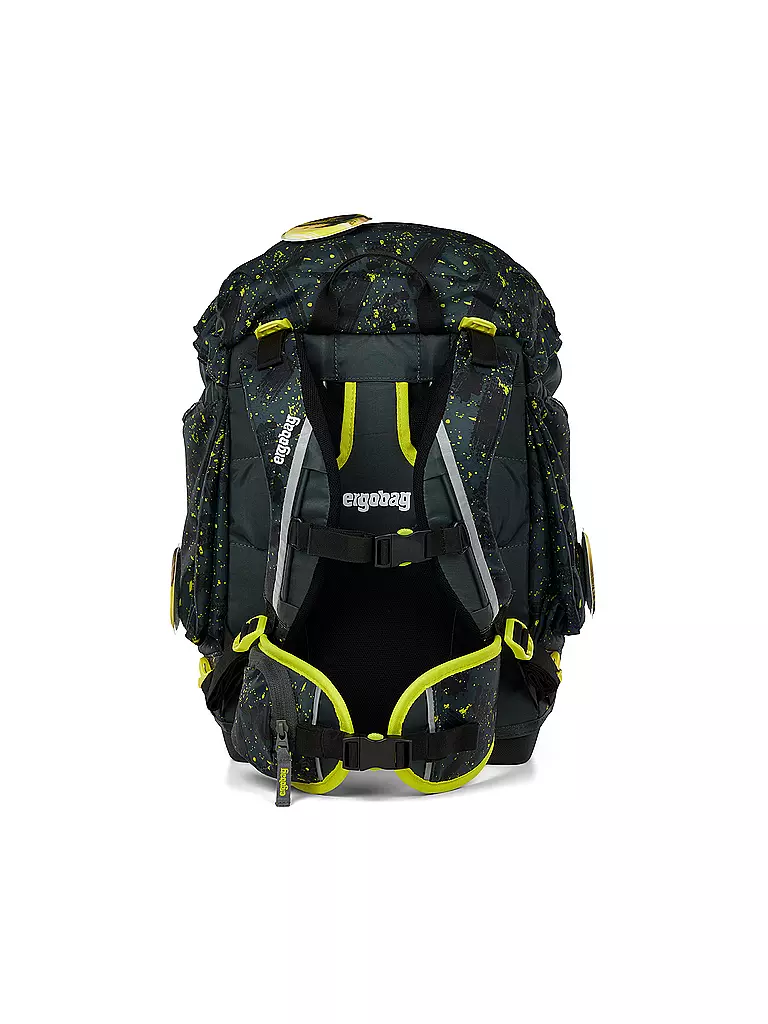 ERGOBAG | Schultaschen Set 6tlg. PACK  MähdreschBär | schwarz
