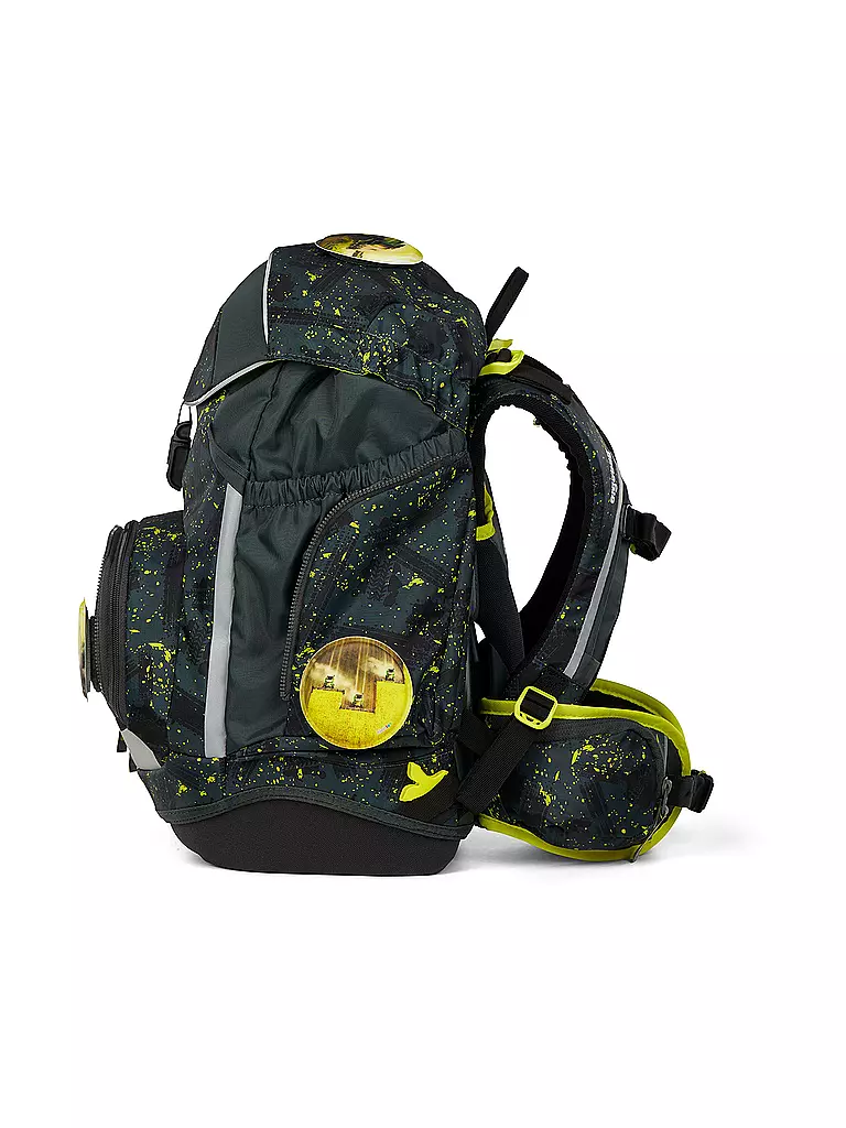 ERGOBAG | Schultaschen Set 6tlg. PACK  MähdreschBär | schwarz