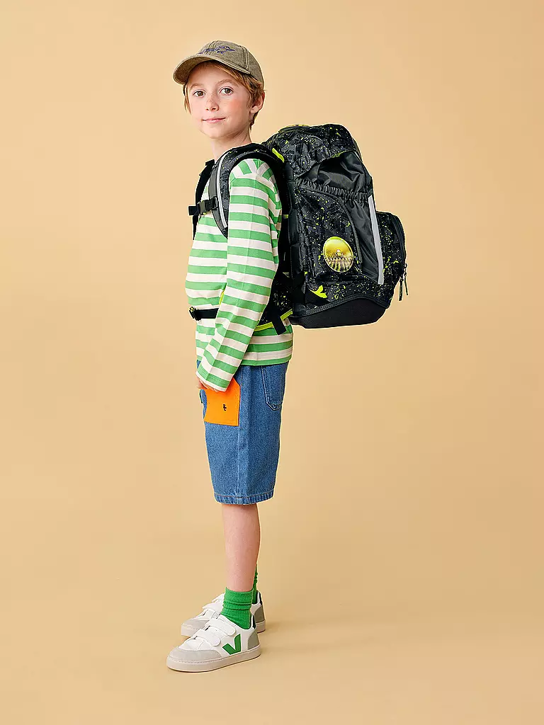ERGOBAG | Schultaschen Set 6tlg. PACK  MähdreschBär | schwarz