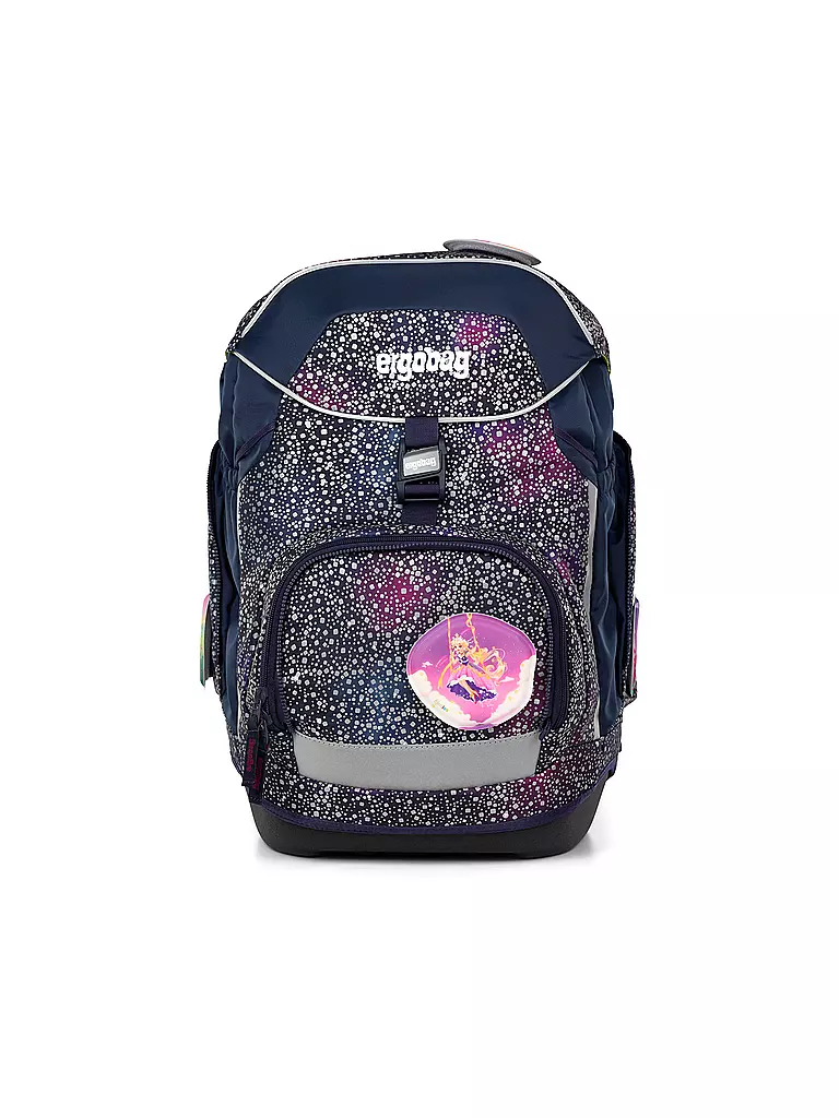 ERGOBAG | Schultaschen Set 6tlg. PACK Bärlaxy | dunkelblau