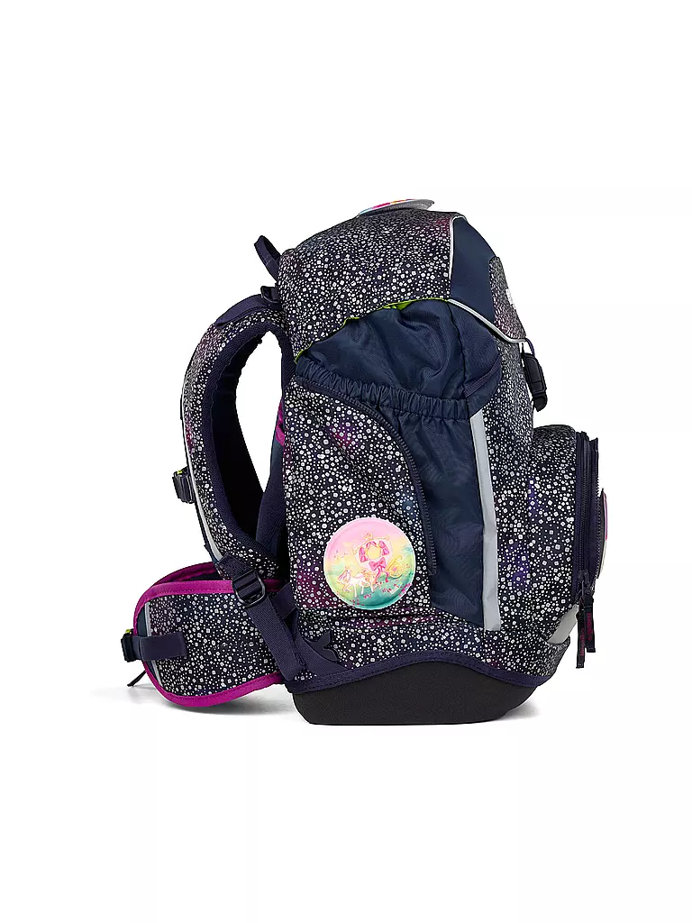 ERGOBAG | Schultaschen Set 6tlg. PACK Bärlaxy | dunkelblau