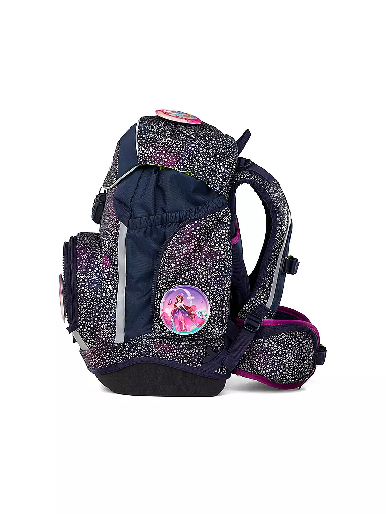 ERGOBAG | Schultaschen Set 6tlg. PACK Bärlaxy | dunkelblau