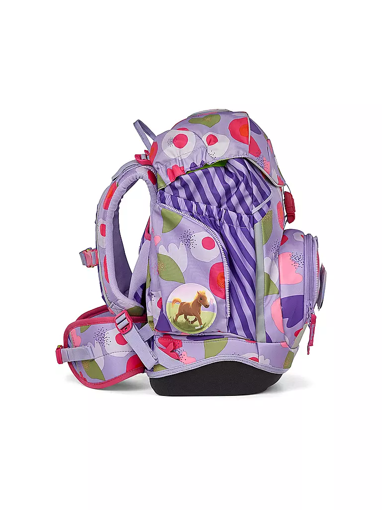 ERGOBAG | Schultaschen Set 6tlg. PACK BlütenzauBär | lila