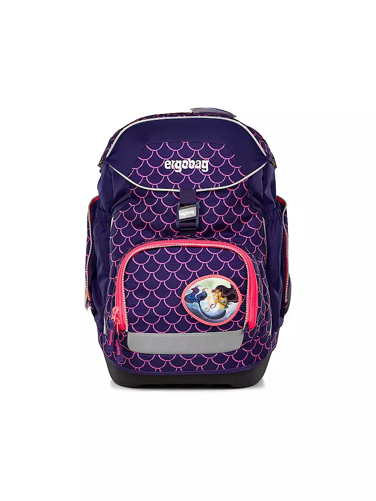 ERGOBAG | Schultaschen Set 6tlg. PACK PerlentauchBär | lila