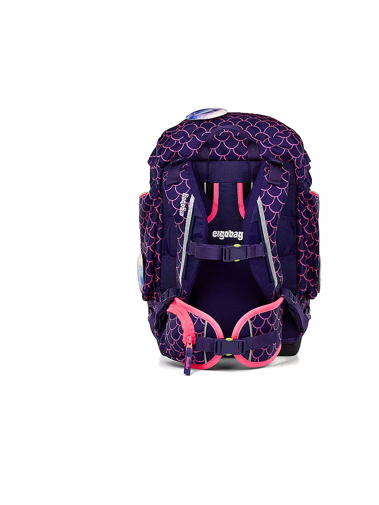 ERGOBAG | Schultaschen Set 6tlg. PACK PerlentauchBär | lila