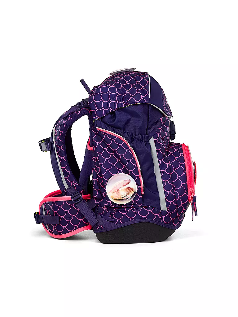 ERGOBAG | Schultaschen Set 6tlg. PACK PerlentauchBär | lila