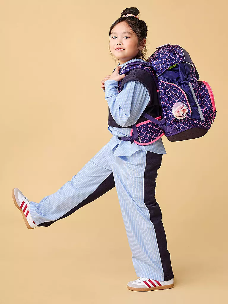 ERGOBAG | Schultaschen Set 6tlg. PACK PerlentauchBär | lila