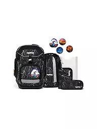 ERGOBAG | Schultaschen Set 6tlg. PACK ReflektBär | schwarz